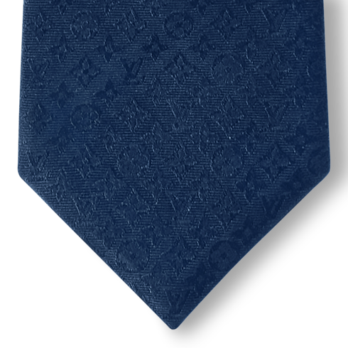 Fading Monogram Tie . in Men's Accessories Ties and Pocket Squares collections by Louis Vuitton (Product zoom)