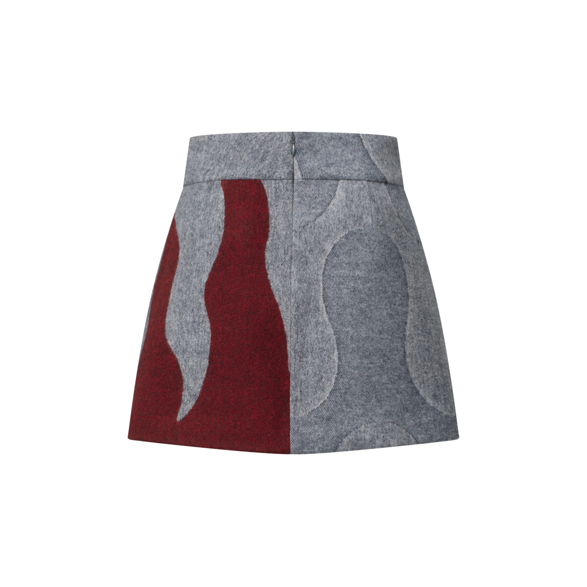 Flame Jacquard Mini Skirt  in Women