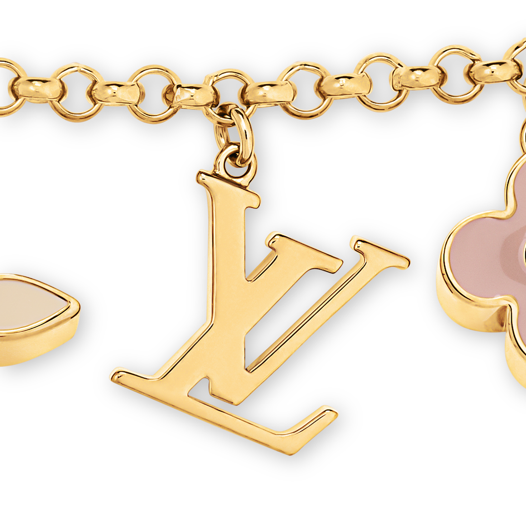 Fleur de Monogram Bag Charm Chain . in Women