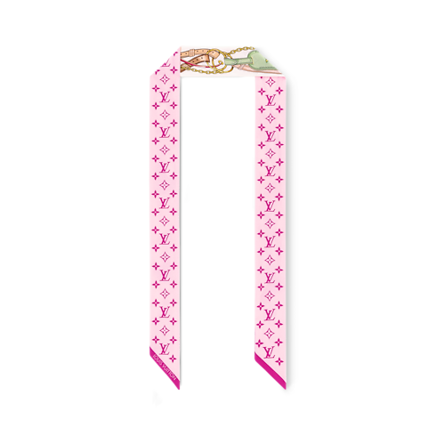 Flower And Straps BB Bandeau . in Women's Accessories Silk Squares and Bandeaus collections by Louis Vuitton (Product zoom)