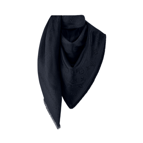 Flower And Straps Shawl . in Women's Accessories Shawls and Stoles collections by Louis Vuitton (Product zoom)