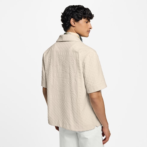 French Terry Short-Sleeved Shirt in Men's Ready-to-Wear Shirts collections by Louis Vuitton (Product zoom)
