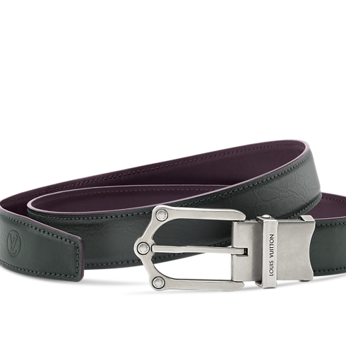 Frog Patinated 30mm Reversible Belt in Men's Accessories Men's Belts collections by Louis Vuitton (Product zoom)