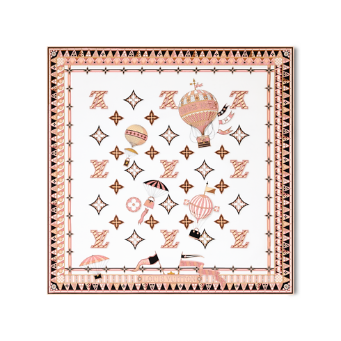 From The Cloud Square 70 . in Women's Accessories Silk Squares and Bandeaus collections by Louis Vuitton (Product zoom)