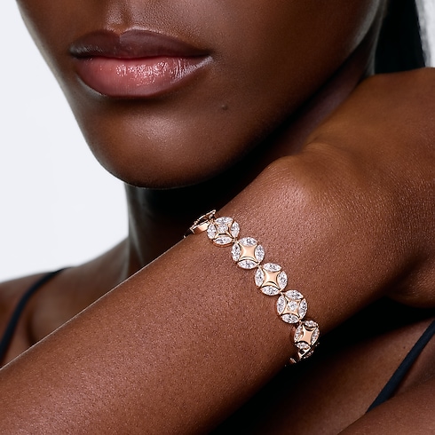 Galaxie Bracelet, Pink Gold and Diamonds in Les Extraordinaires's Jewelry Bracelets collections by Louis Vuitton (Product zoom)