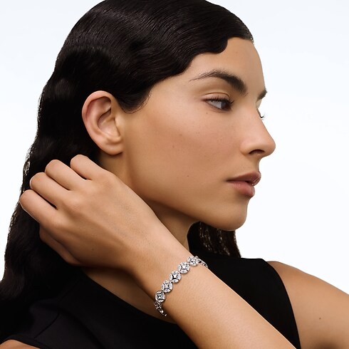 Galaxie Bracelet, White Gold and Diamonds in Les Extraordinaires's Jewelry Bracelets collections by Louis Vuitton (Product zoom)