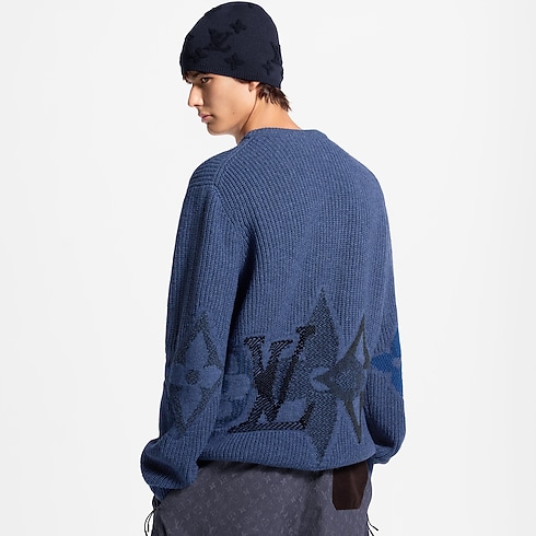 Graphic Crewneck in New's For Men Digital Preorder: LV Ski collections by Louis Vuitton (Product zoom)