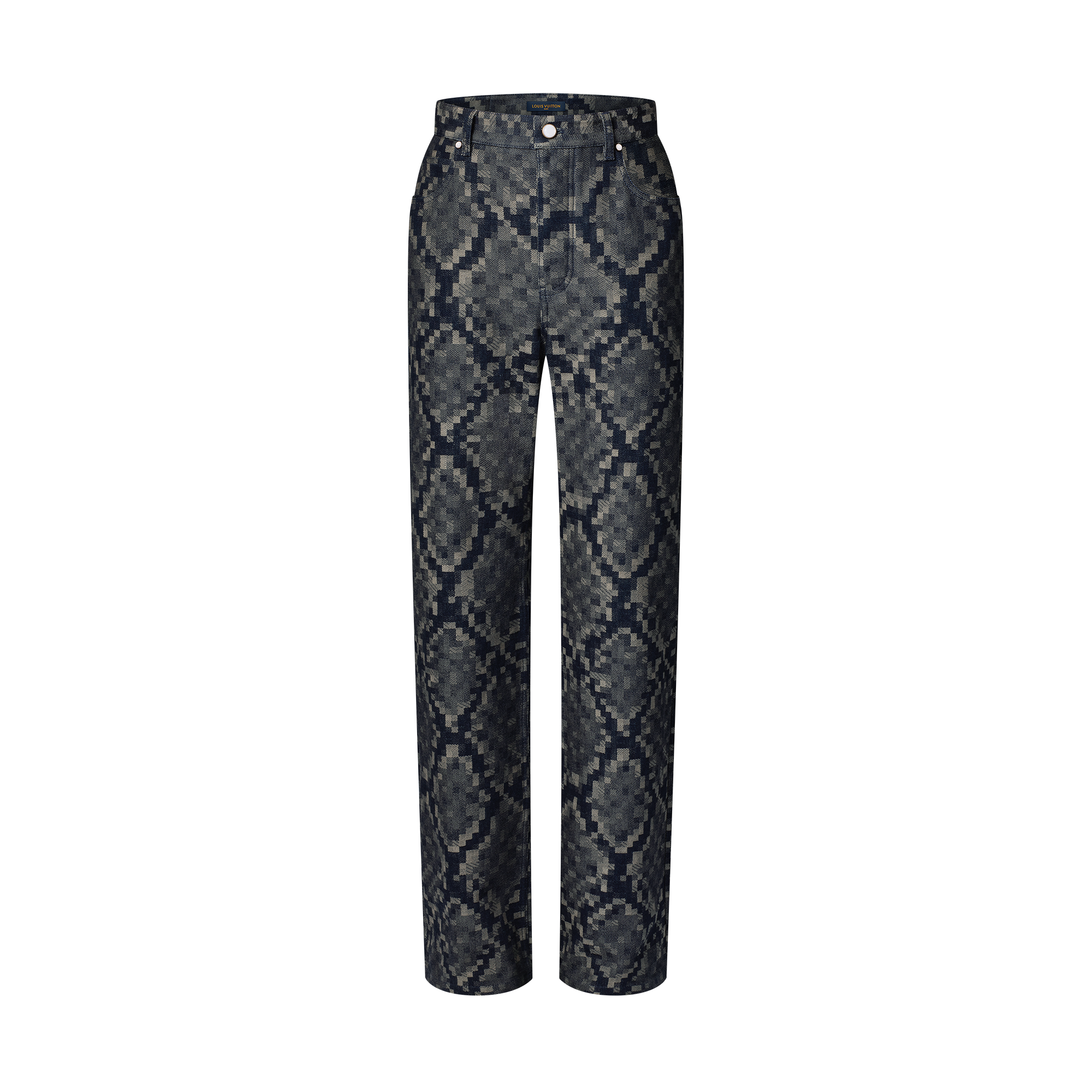Graphic Denim Skate Pants  in Men