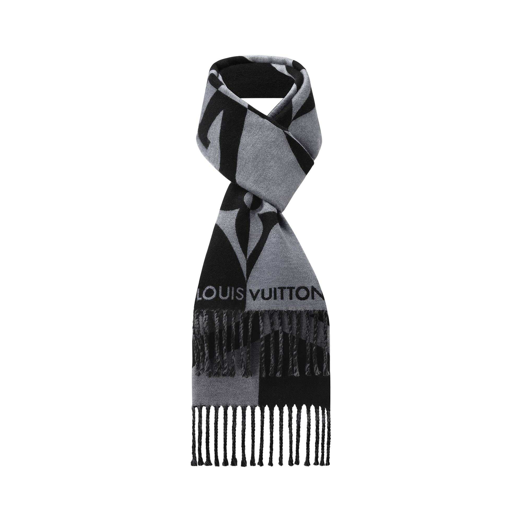 Graphic Dual Small Scarf . in Men