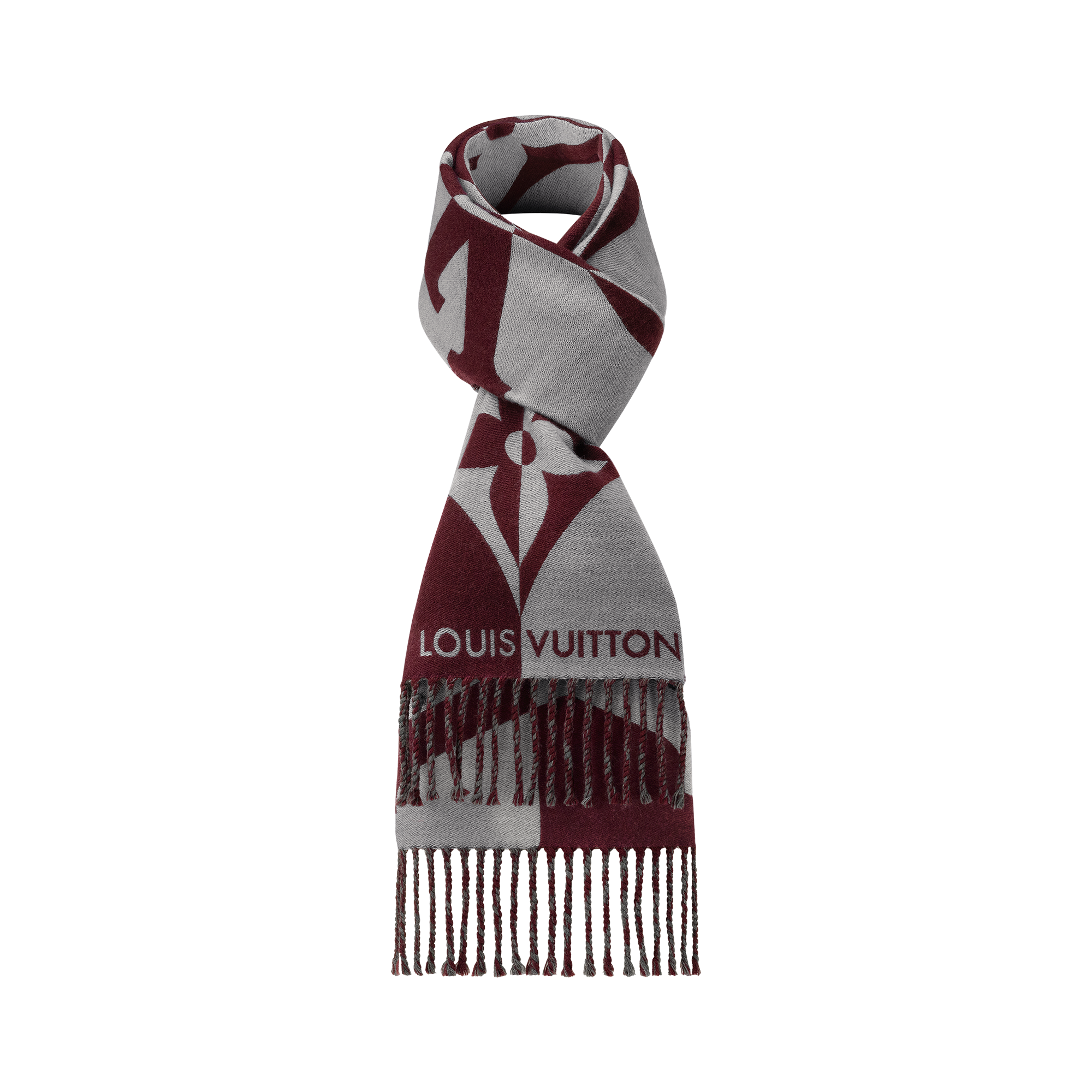 Graphic Dual Small Scarf . in Men