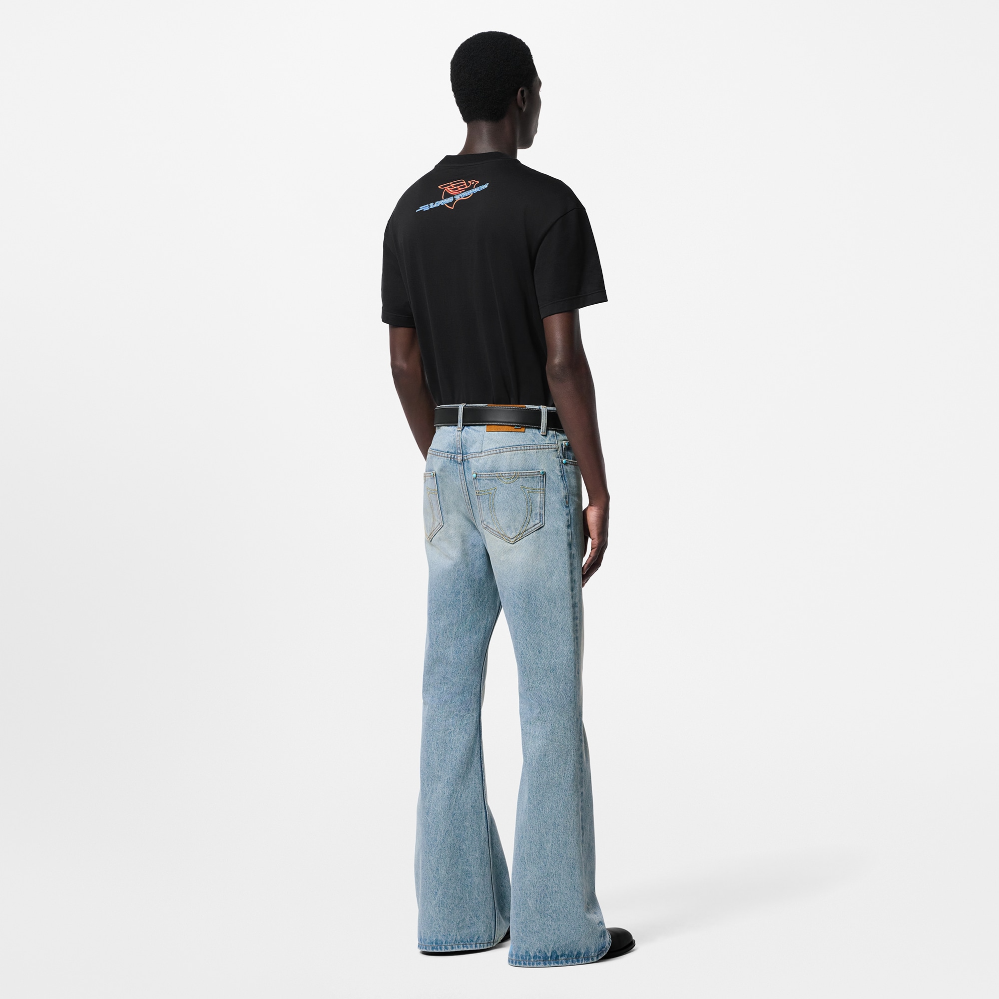Graphic Embellished Cotton T-Shirt  in Men