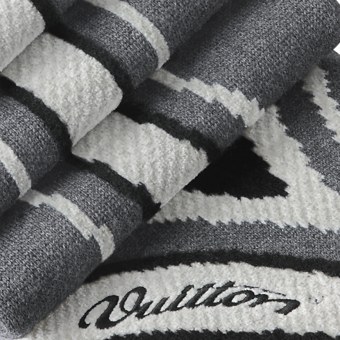 Graphic Flower Scarf . in Men's Accessories Scarves for Men collections by Louis Vuitton (Product zoom)