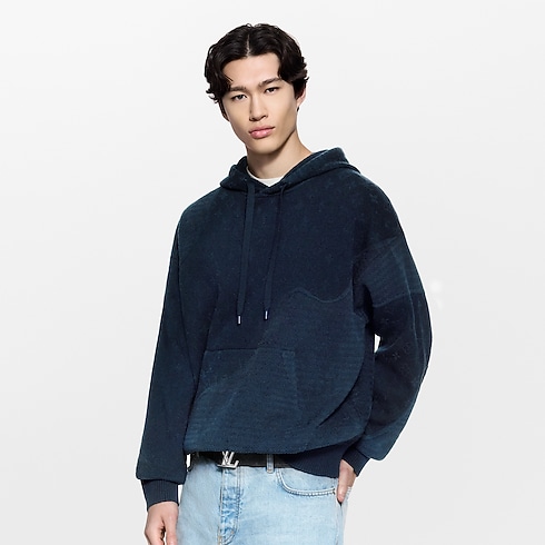Graphic Jacquard Hoodie in Men's Ready-to-Wear All Ready-to-Wear collections by Louis Vuitton (Product zoom)