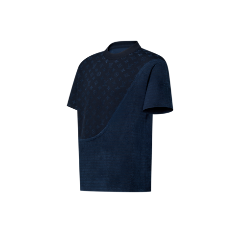 Graphic Jacquard Short-Sleeved Crewneck in Men's Ready-to-Wear All Ready-to-Wear collections by Louis Vuitton (Product zoom)