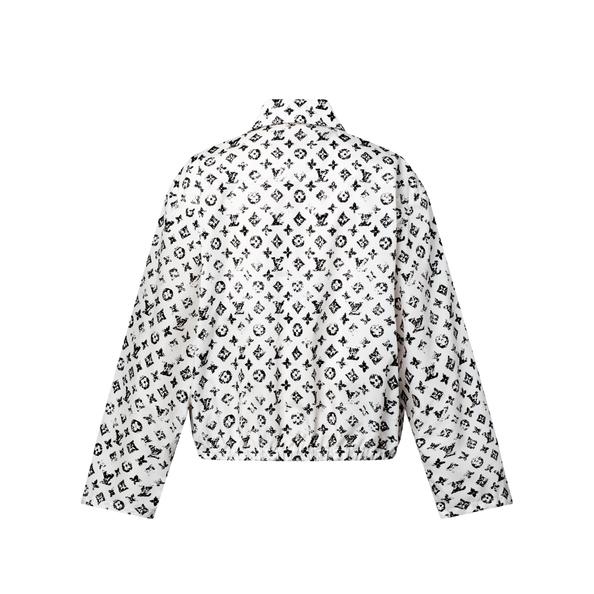 Graphic Monogram Zip-Up Jacket  in Women