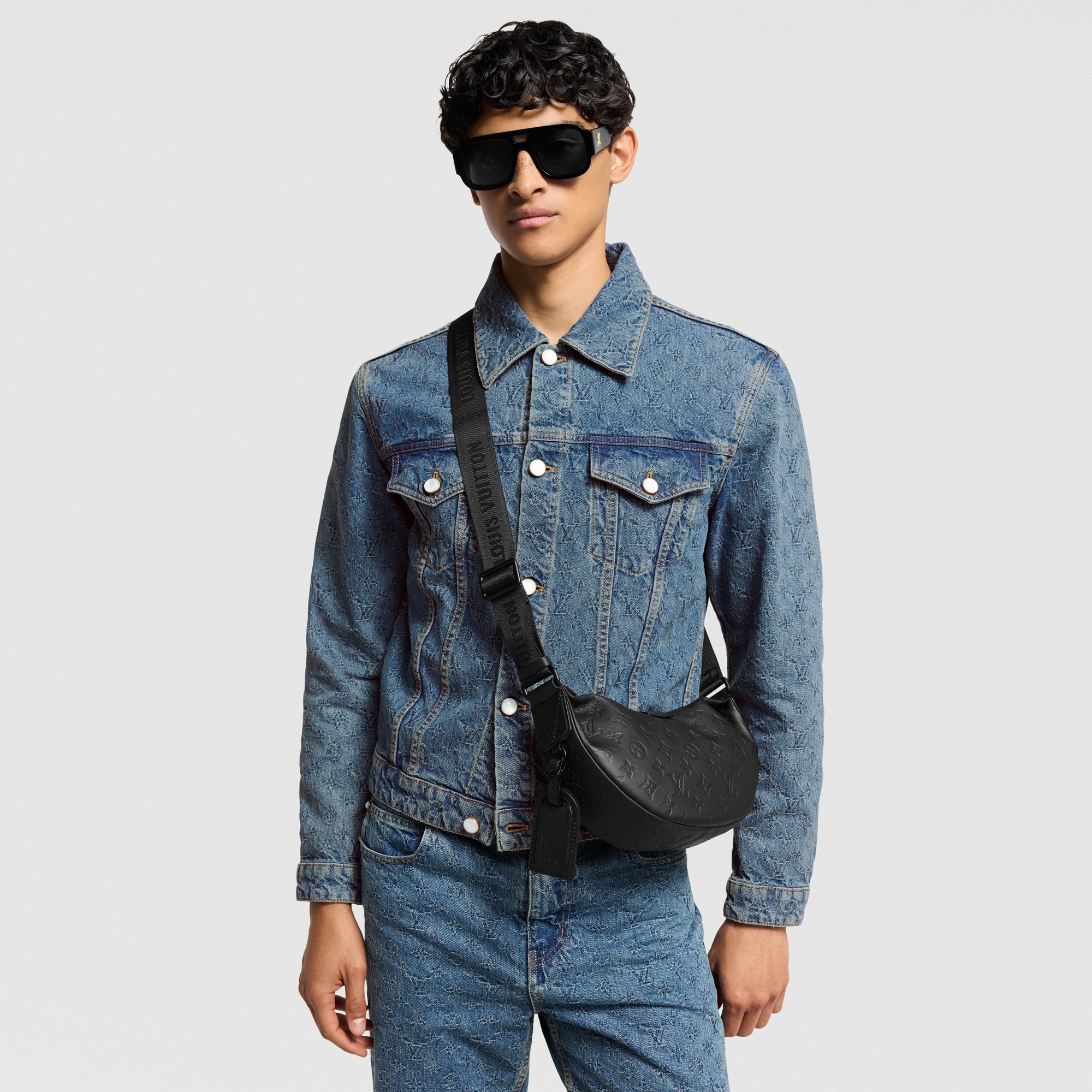 Hamac Bag PM Monogram Shadow Leather in Bags and Small Leather Goods