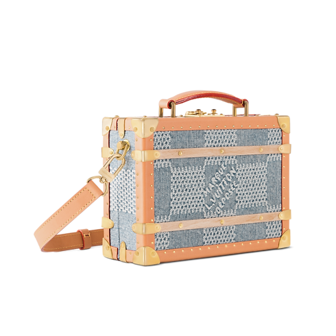 Handle Trunk Denim Damier Other in Les Extraordinaires's Hardsided Seasonal collections by Louis Vuitton (Product zoom)