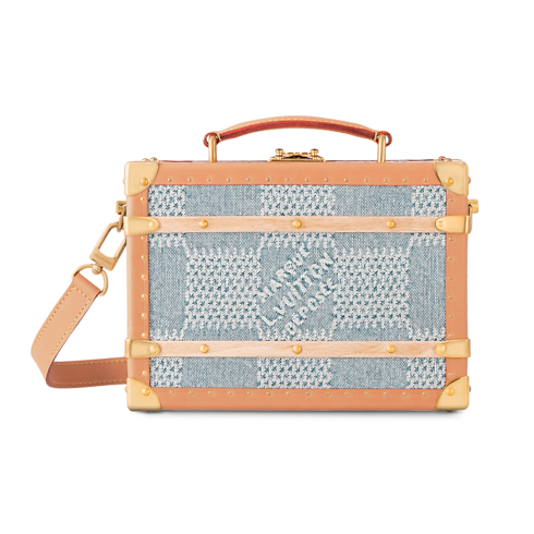 Handle Trunk Denim Damier Other in Les Extraordinaires's Hardsided Seasonal collections by Louis Vuitton (Product zoom)