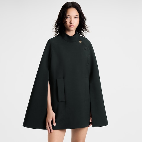 High Collar Cape Coat in Women's Ready-to-Wear Coats and Jackets collections by Louis Vuitton (Product zoom)