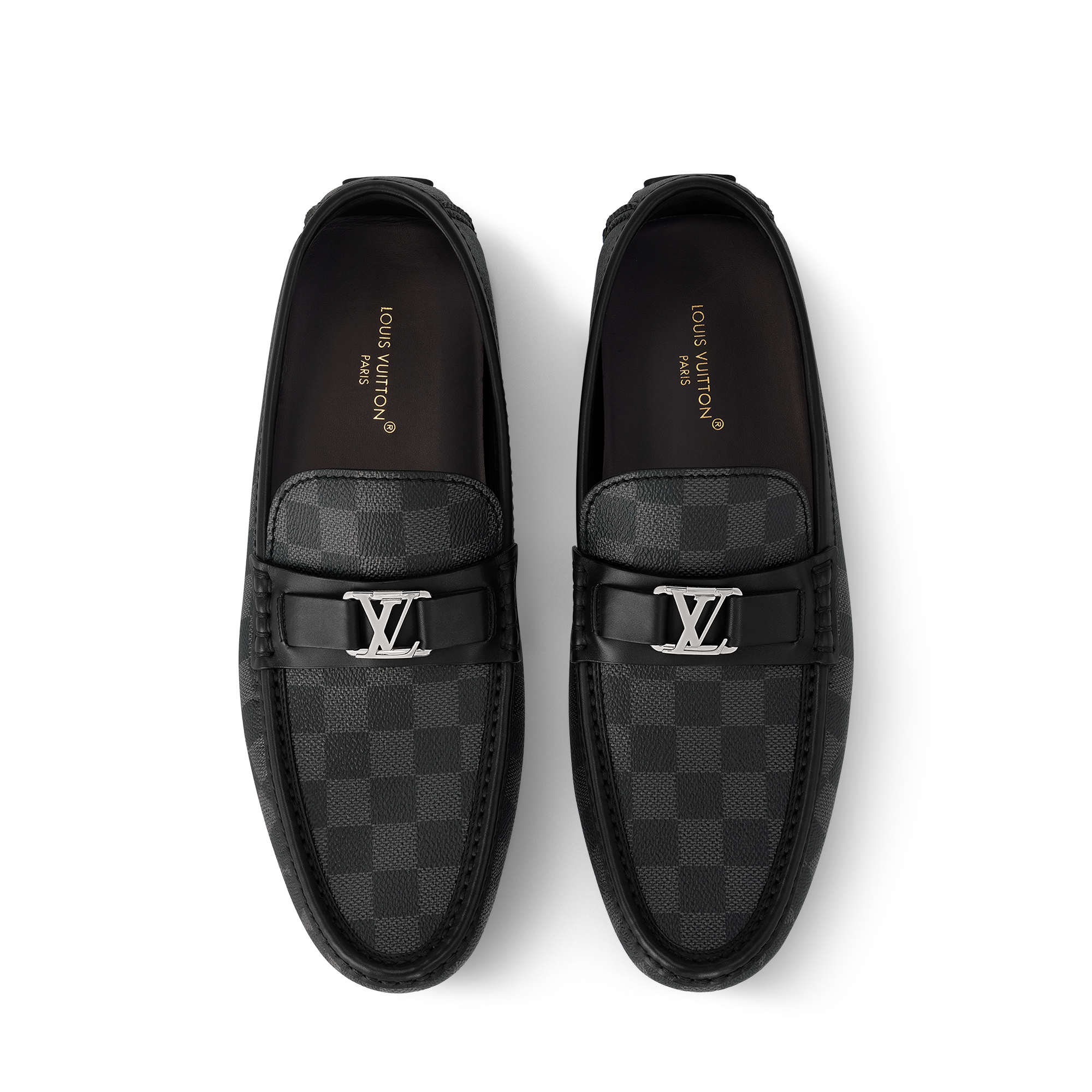 HOCKENHEIM MOCASSIN Damier Graphite Canvas in Men