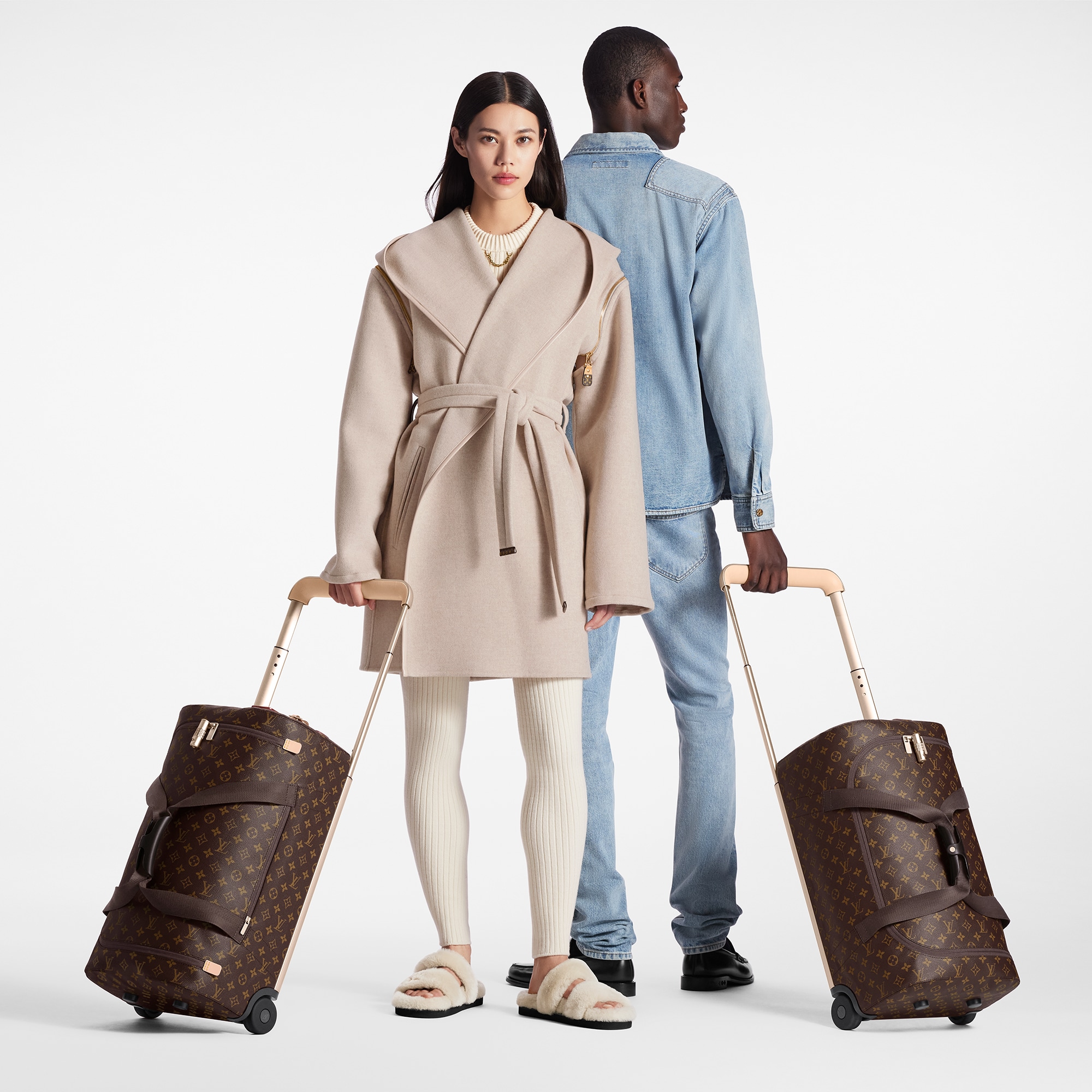 Horizon Soft Duffle 55 Monogram Canvas in Men