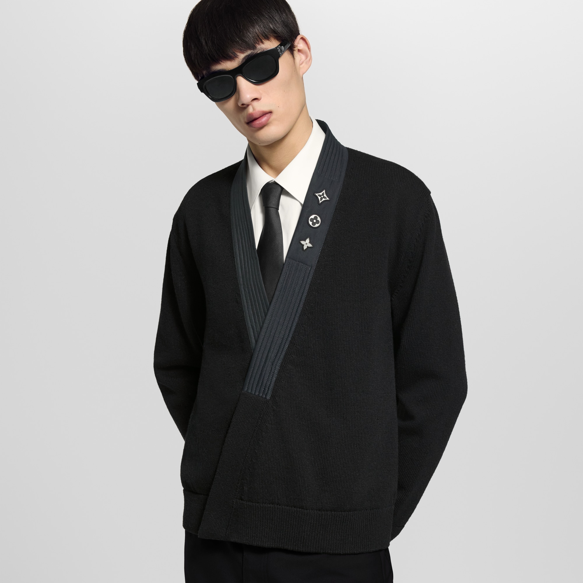 Hybrid Embellished Cardigan  in Men