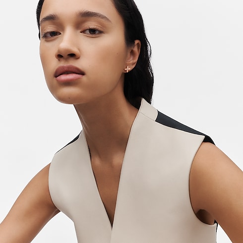 Idylle Blossom Reversible Stud, Pink And Yellow Gold And Diamond - Per Unit in Jewellery's Categories Earrings collections by Louis Vuitton (Product zoom)