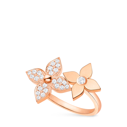 Idylle Blossom Ring, Pink Gold And Diamonds in Jewellery's Categories All Fine Jewellery collections by Louis Vuitton (Product zoom)