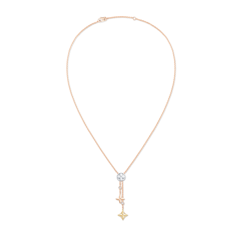 Idylle Blossom Y Pendant, 3 Gold and Diamonds in Jewellery's Categories All Fine Jewellery collections by Louis Vuitton (Product zoom)