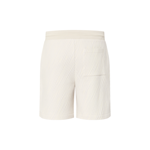 Jacquard Cotton-Blend Jersey Shorts in Men's Ready-to-Wear Pants collections by Louis Vuitton (Product zoom)