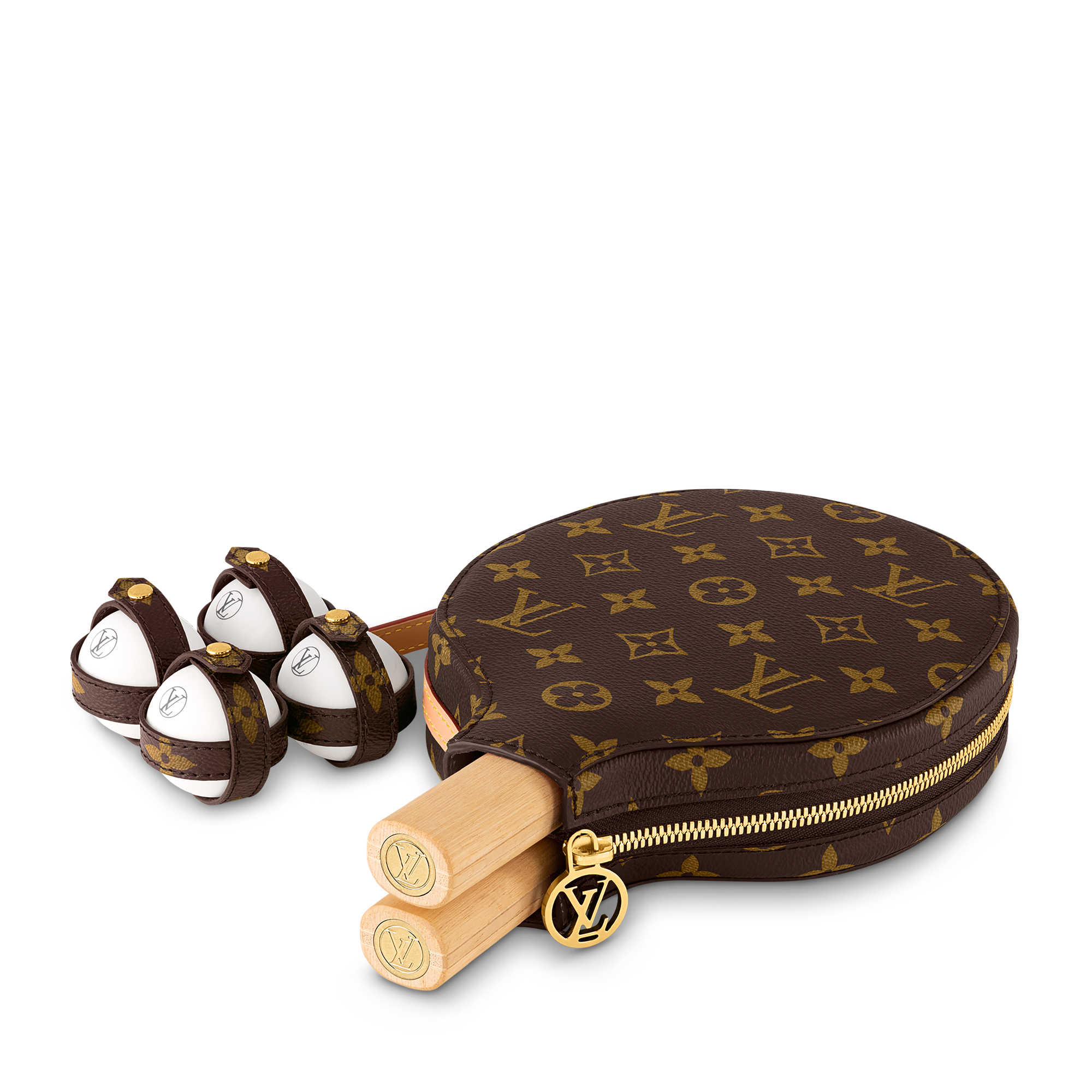 James Ping Pong Set Monogram in Trunks, Travel and Home