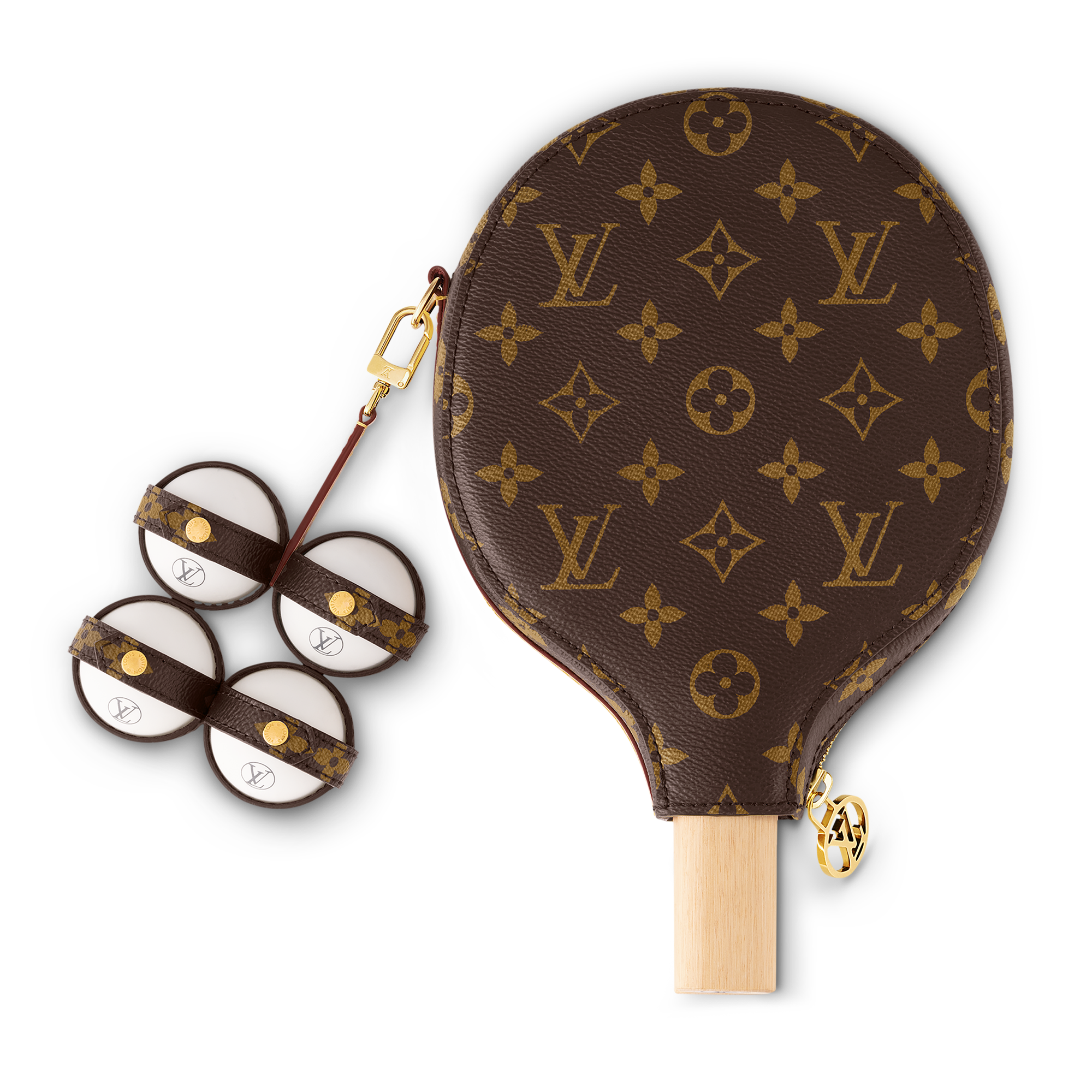James Ping Pong Set Monogram in Trunks, Travel and Home
