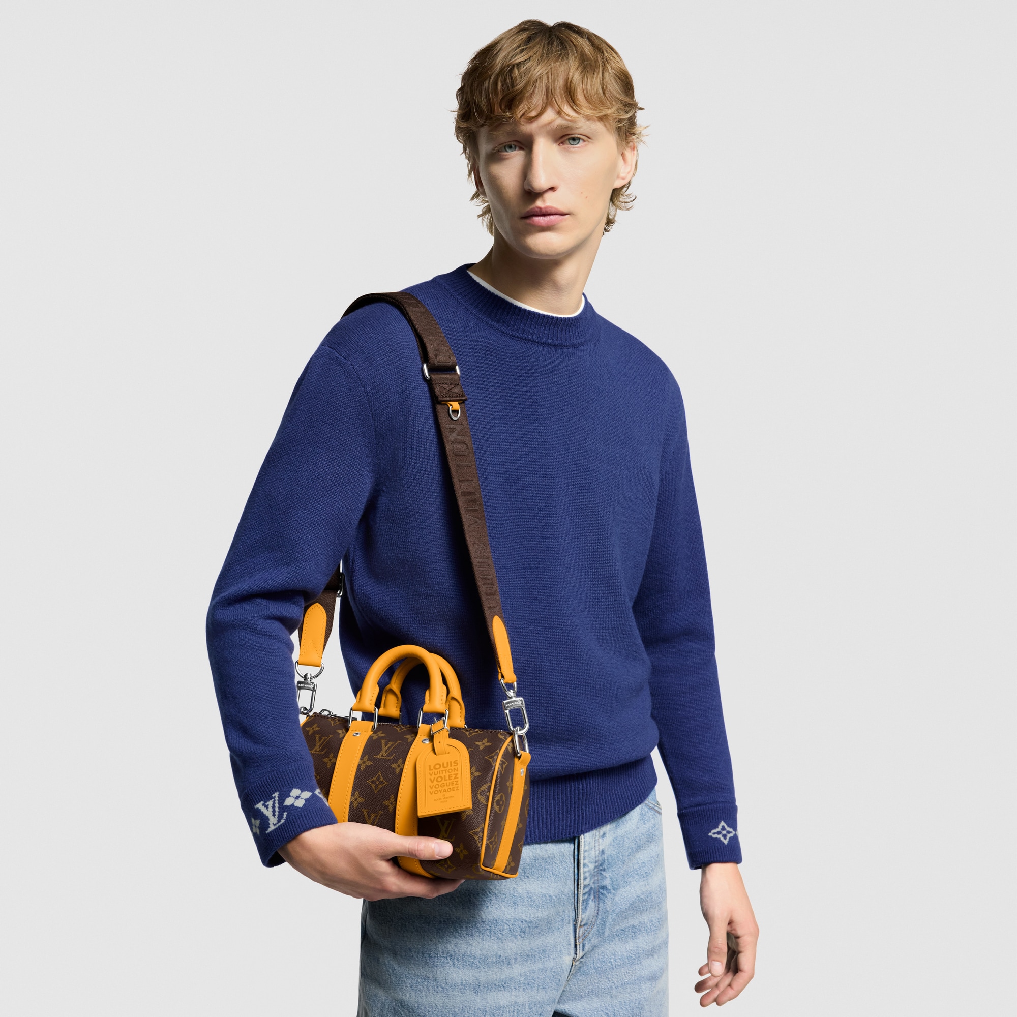 Keepall Bandoulière 25 Monogram Macassar Canvas in Bags and Small Leather Goods