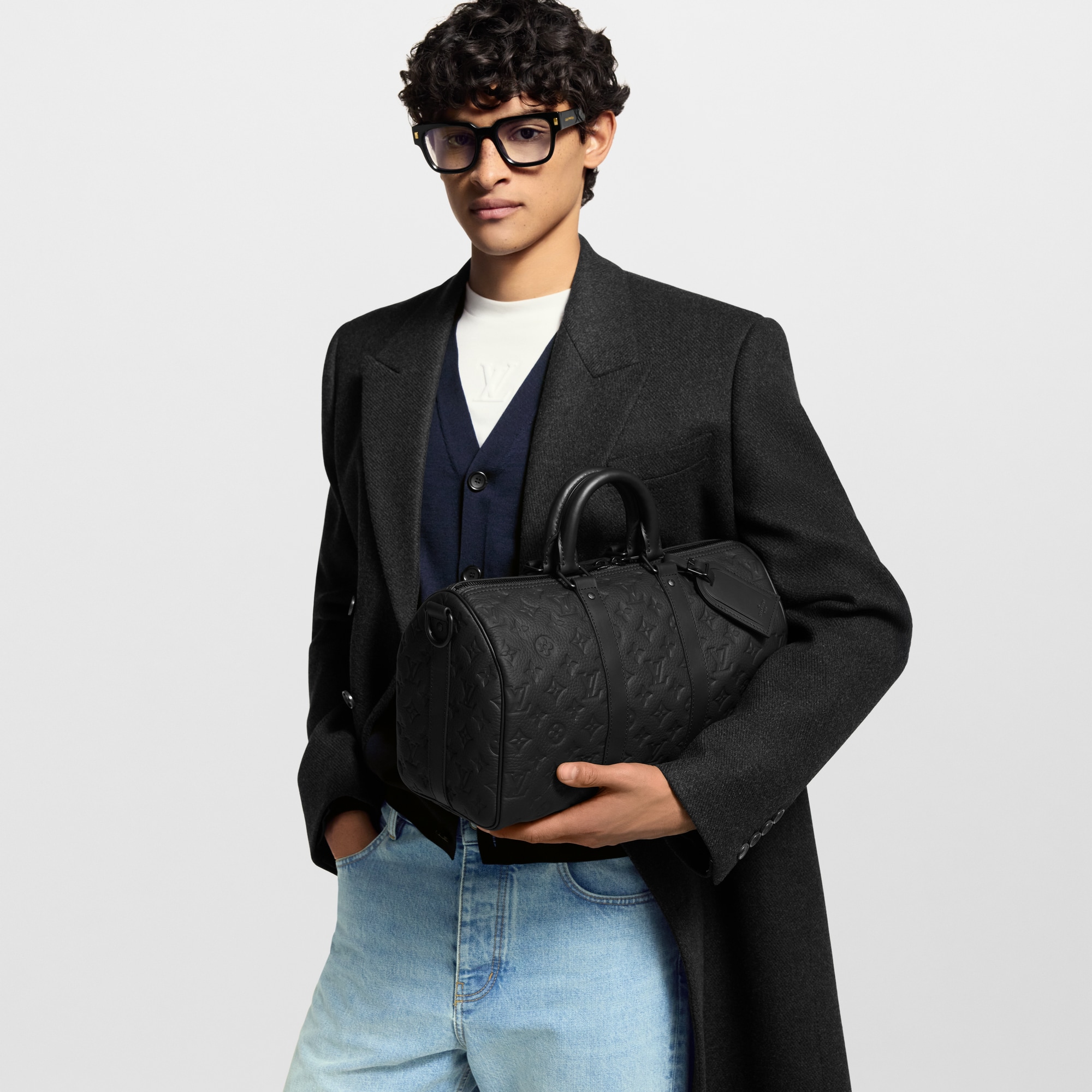 Keepall Bandoulière 35 Monogram Taurillon Leather LG - G90 in Men