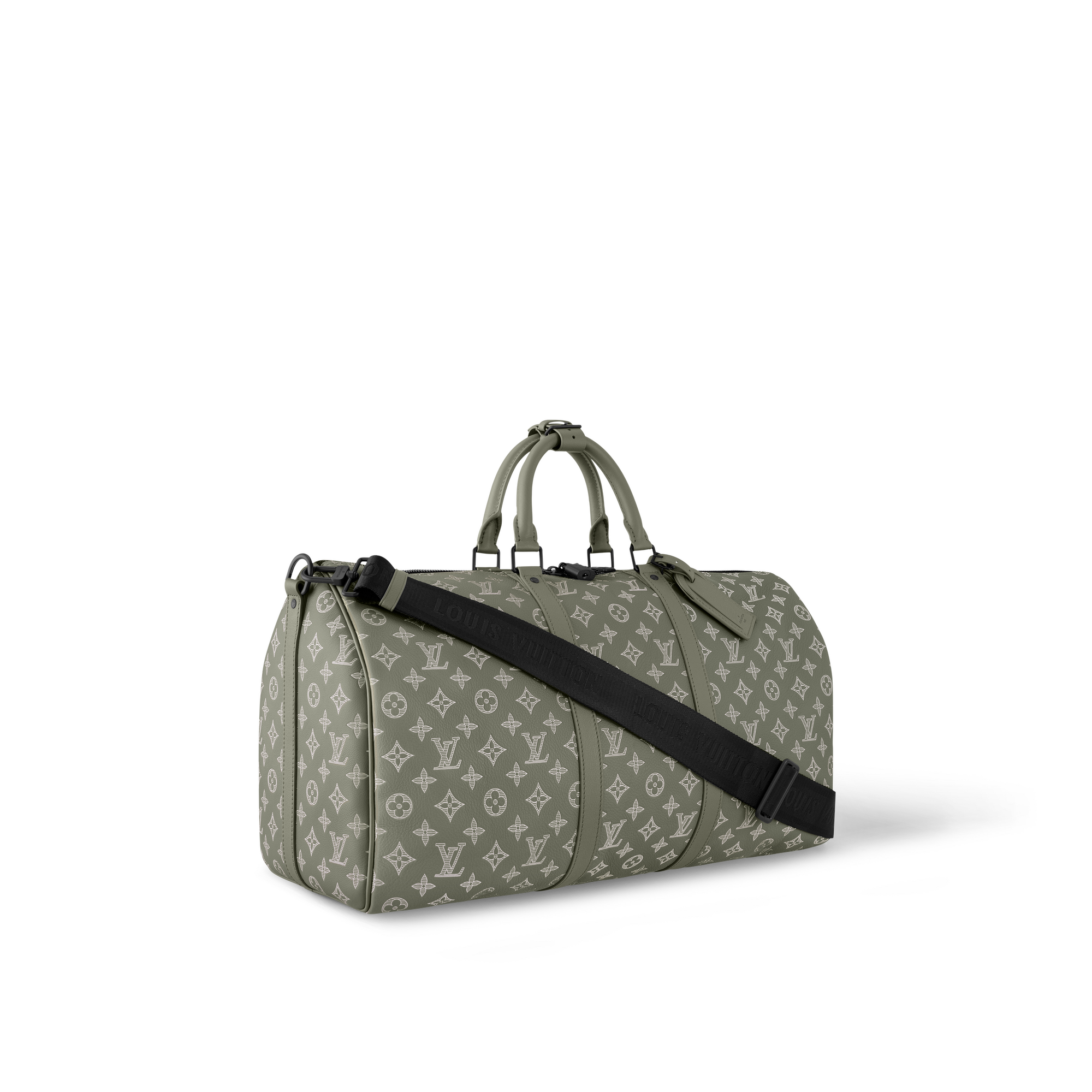 Keepall Bandoulière 50 Monogram Shadow Leather in Men
