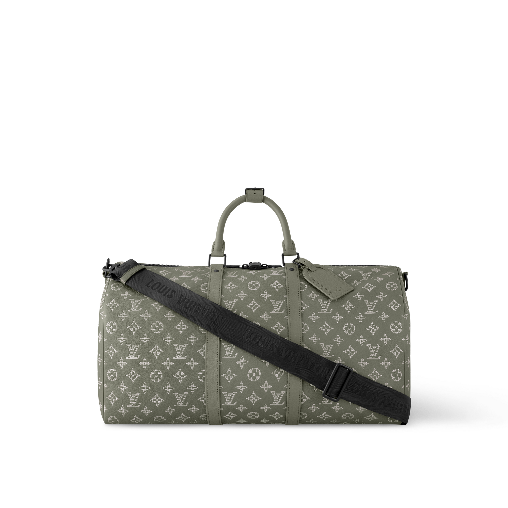 Keepall Bandoulière 50 Monogram Shadow Leather in Men