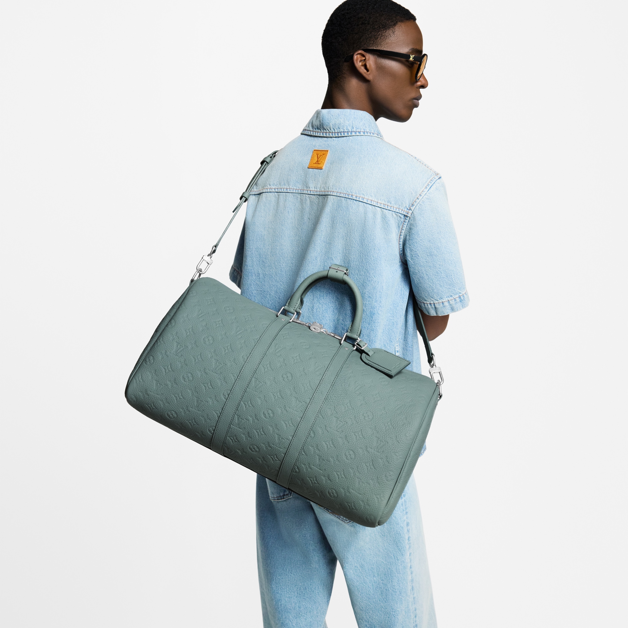 Keepall Bandoulière 50 Taurillon Monogram in Bags and Small Leather Goods