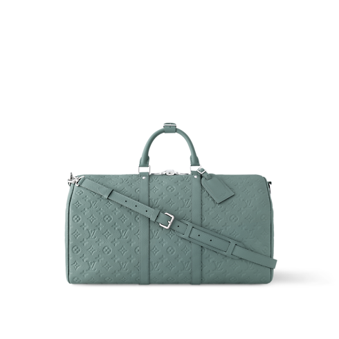Keepall Bandoulière 50 Taurillon Monogram in Bags and Small Leather Goods's Men Bags Newness collections by Louis Vuitton (Product zoom)