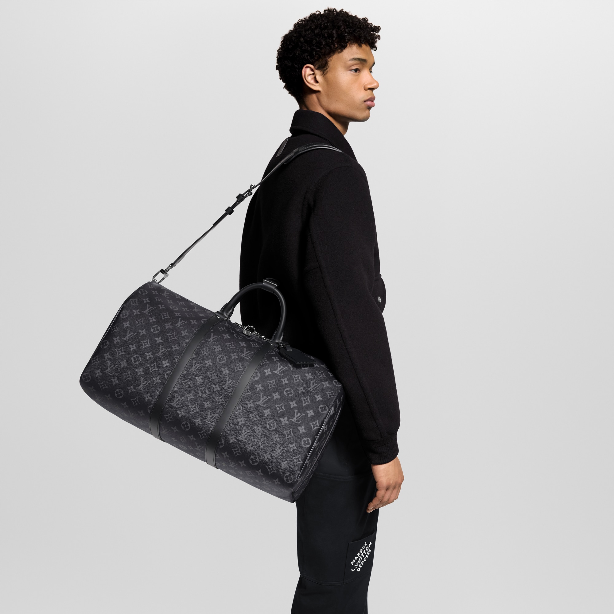 Keepall Bandoulière 50 Monogram Eclipse in Bags and Small Leather Goods