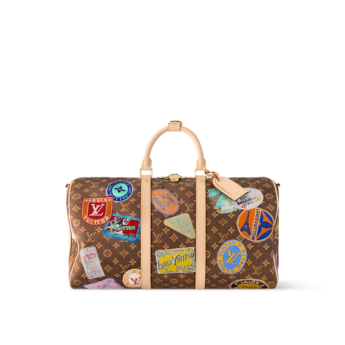 Keepall Bandoulière 50 Other Monogram Canvas in Women's Travel Travel Bags collections by Louis Vuitton (Product zoom)