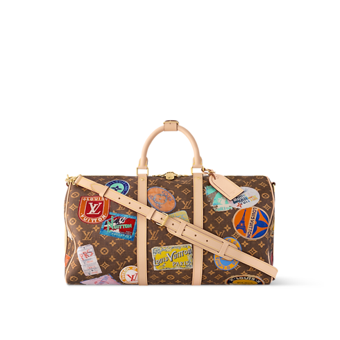 Keepall Bandoulière 50 Other Monogram Canvas in Women's Travel Travel Bags collections by Louis Vuitton (Product zoom)