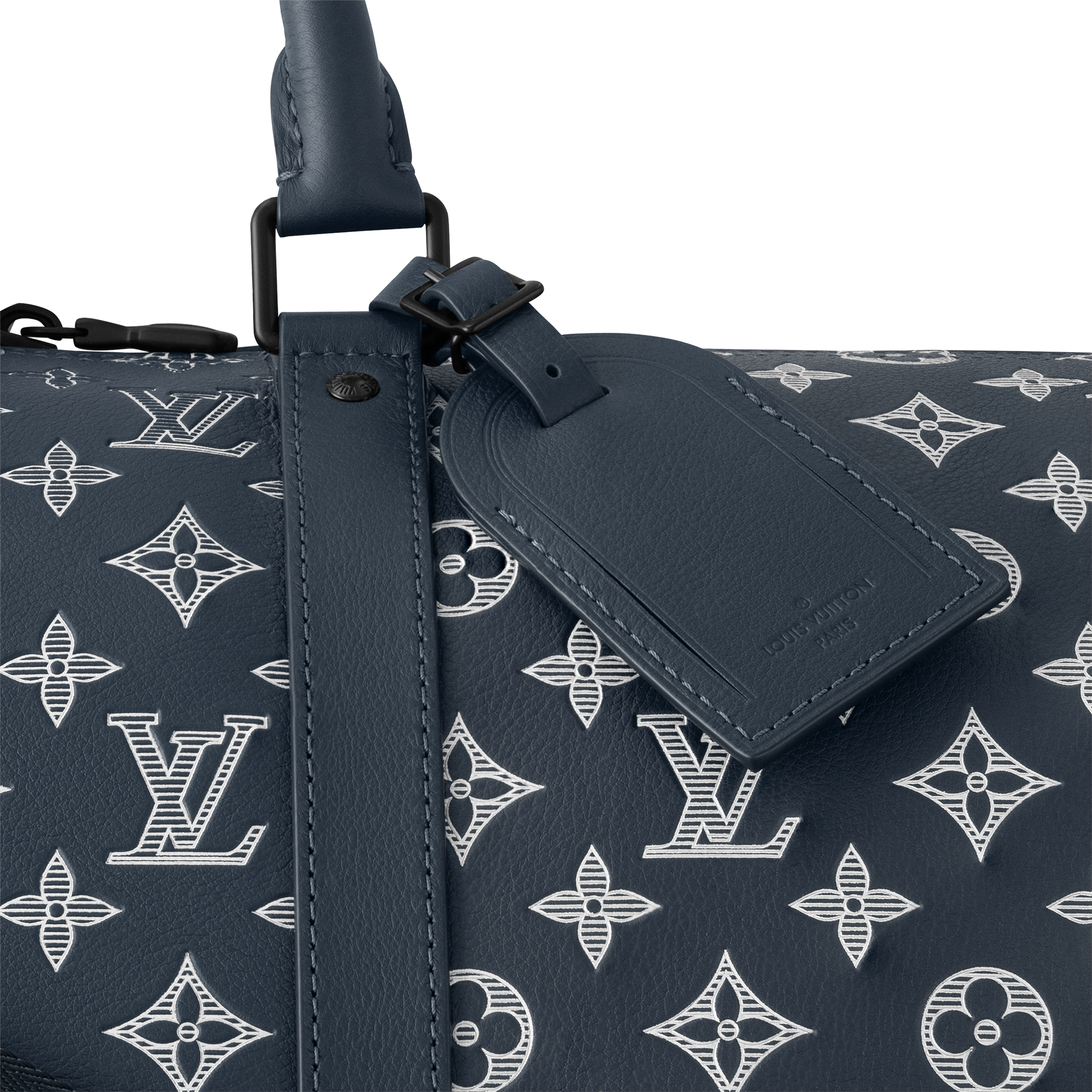 Keepall Bandoulière 50 Monogram Shadow Leather in Men