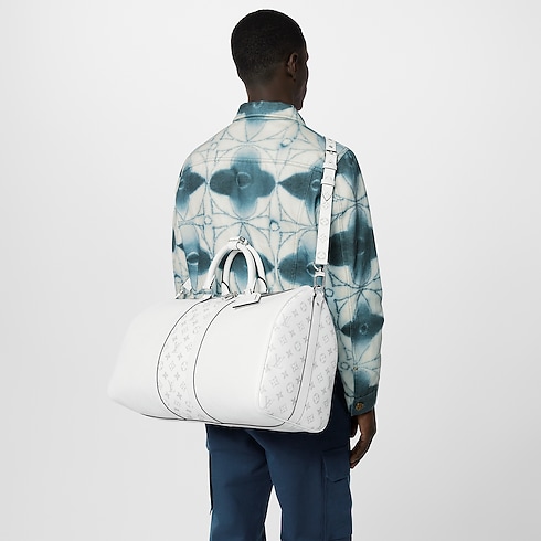Keepall Bandoulière 50 Taigarama in Bags and Small Leather Goods's Men Bags LV Icons collections by Louis Vuitton (Product zoom)