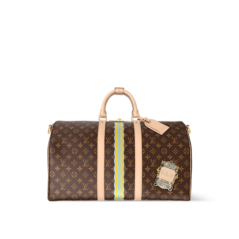 Keepall Bandoulière 50 Mon Monogram Monogram in Gifts's Personalisation Travel Personalisation collections by Louis Vuitton (Product zoom)