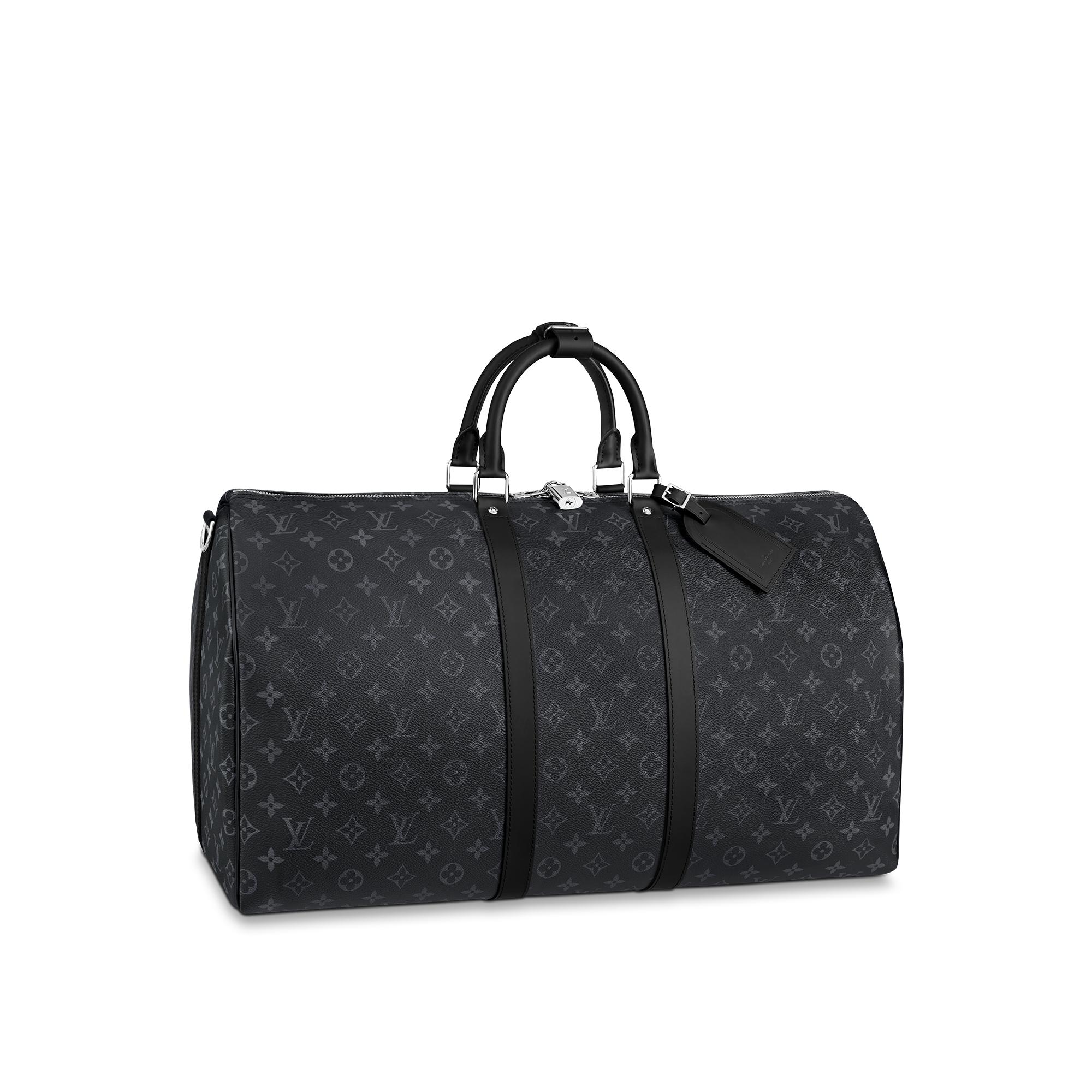 Keepall Bandoulière 55 Monogram Eclipse in Men