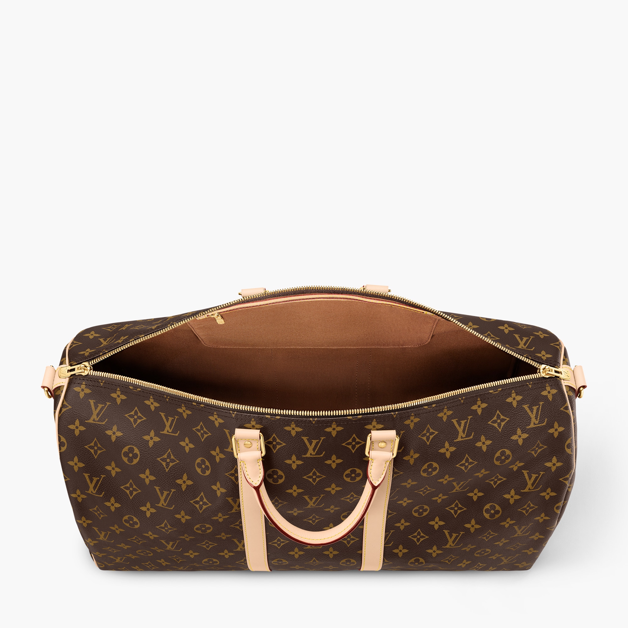 Bandouliere 55 Pink Lv Duffle Bag Keepall Bandoulière 55 Monogram