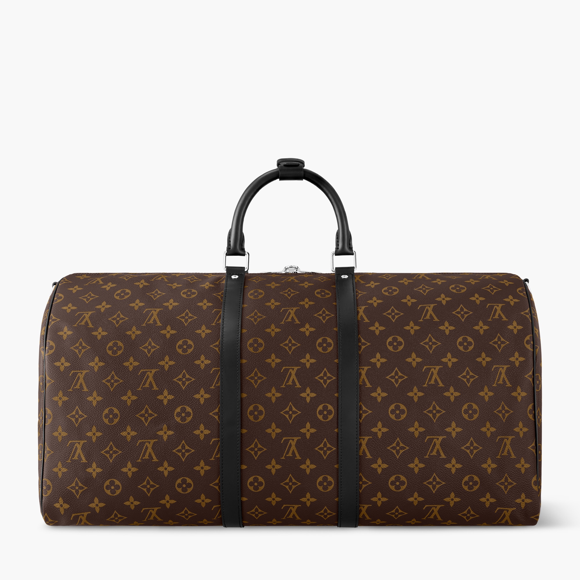 Keepall Bandoulière 55 Monogram Macassar Personalisation Leather
