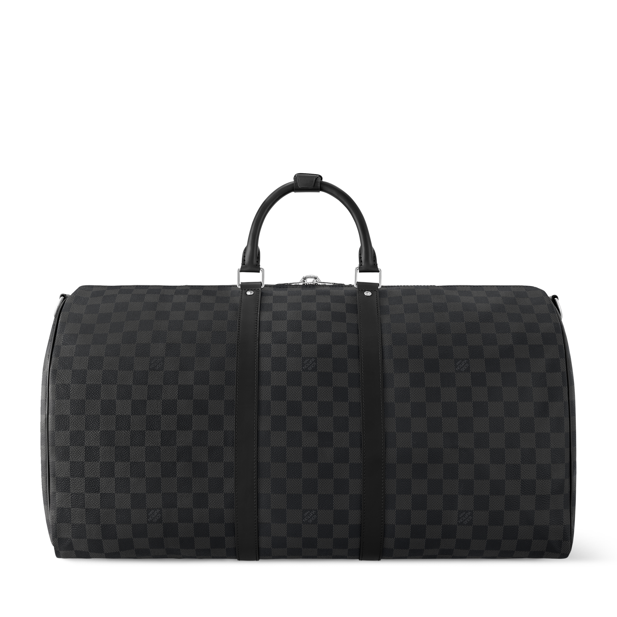 louis vuitton dark green leather men's weekender travel duffle bag LV Keepall Bandoulire 35 including one priority passport pocket Bag for a weekend getaway