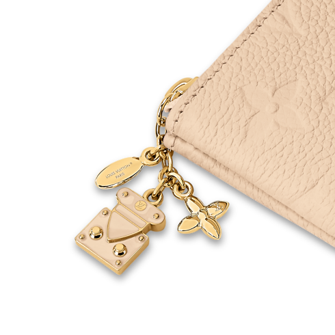 Key Pouch S Monogram Empreinte Leather in Women's Wallets and Small Leather Goods Women's Card Holders collections by Louis Vuitton (Product zoom)
