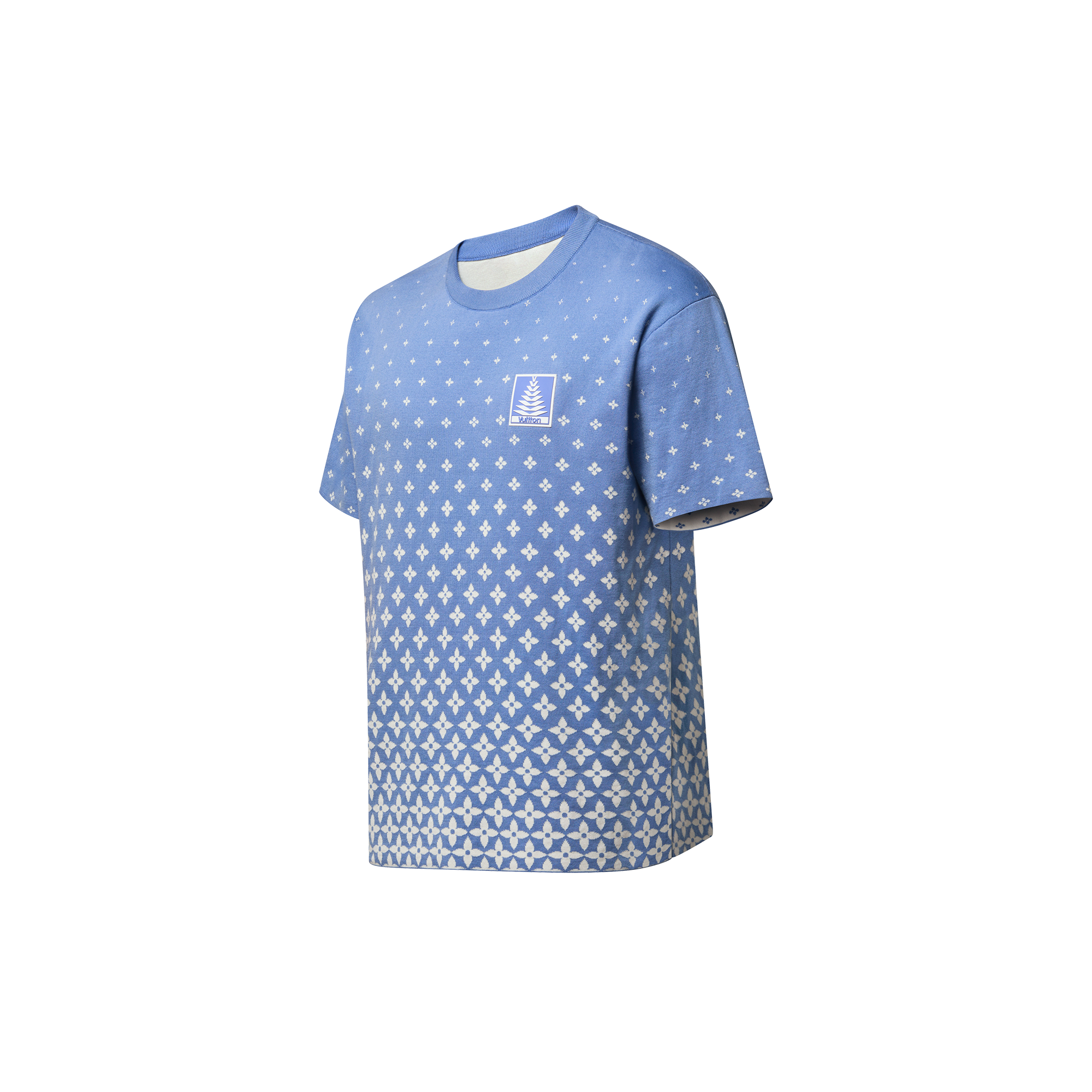 Knitted Cotton T-Shirt  in Men